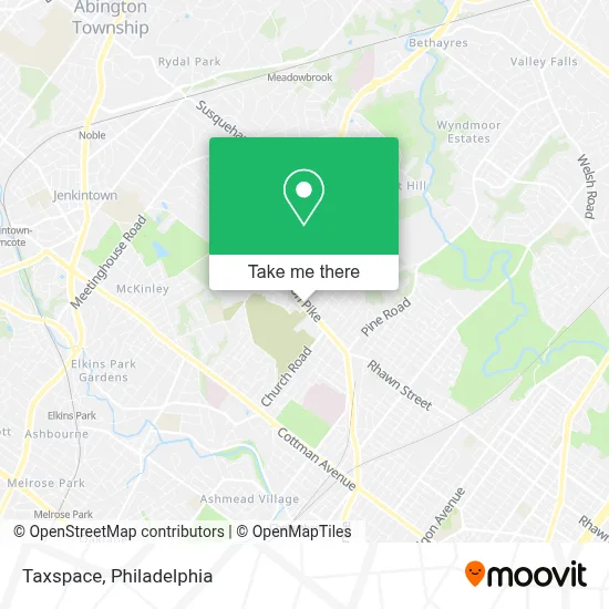 Taxspace map