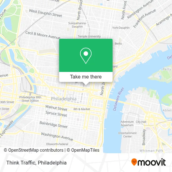 Think Traffic map