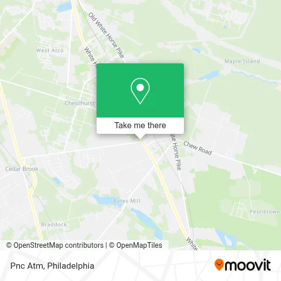 Pnc Atm map