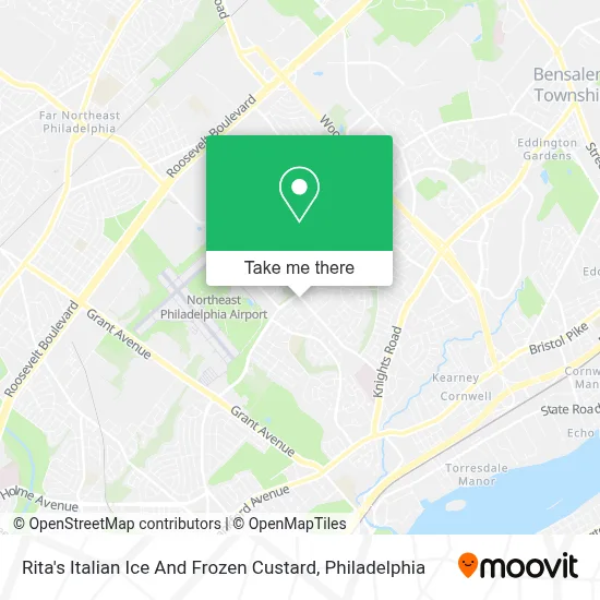 Rita's Italian Ice And Frozen Custard map