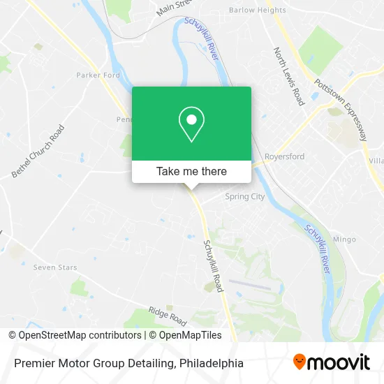 Premier Motor Group Detailing map