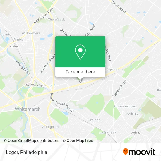 Leger map