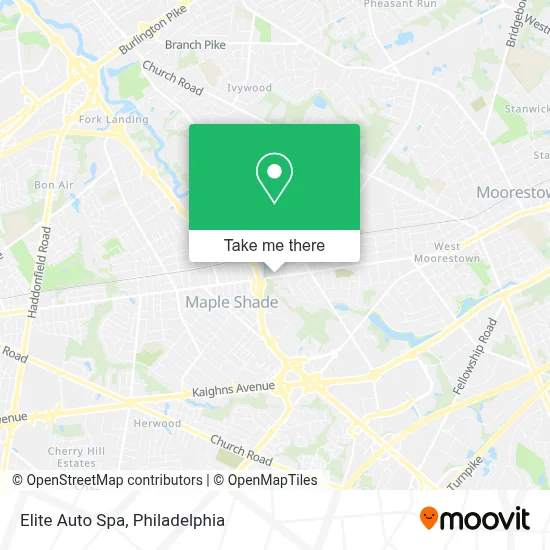 Elite Auto Spa map