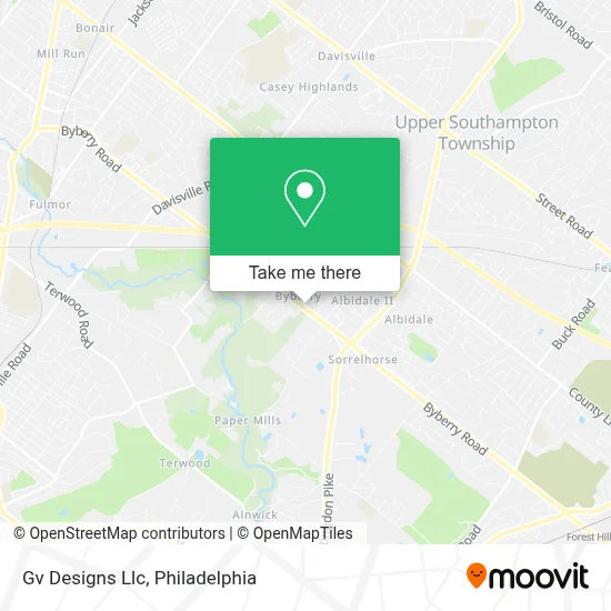 Gv Designs Llc map