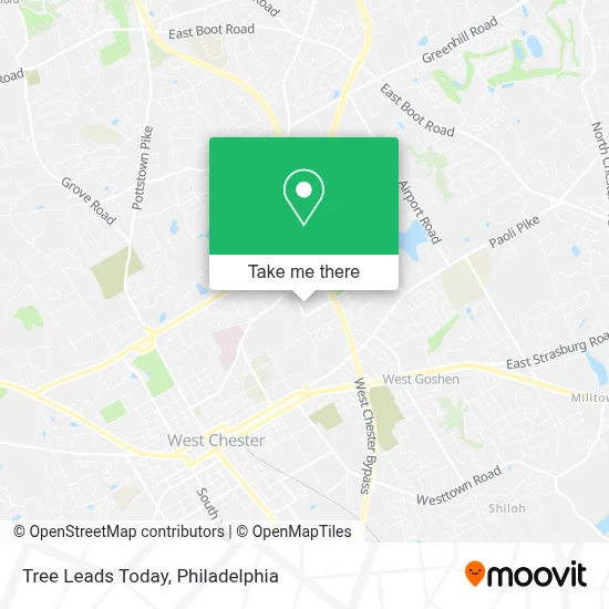 Tree Leads Today map