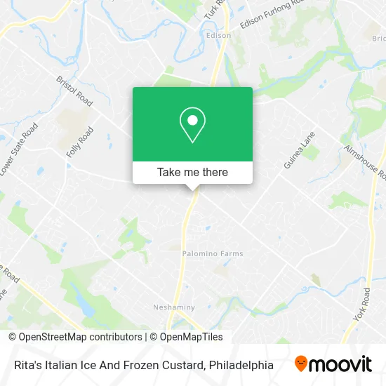 Rita's Italian Ice And Frozen Custard map
