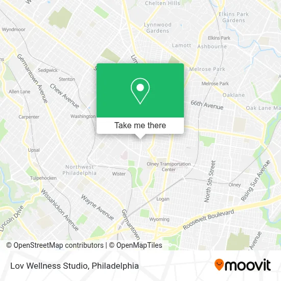 Lov Wellness Studio map