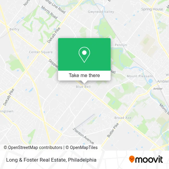 Long & Foster Real Estate map