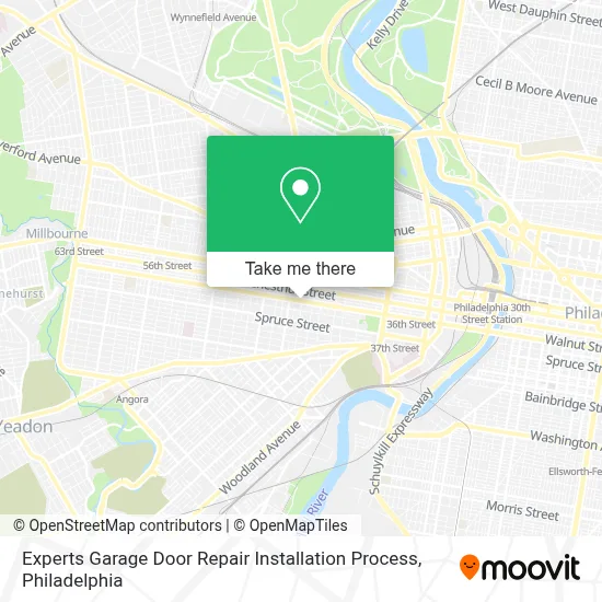 Experts Garage Door Repair Installation Process map