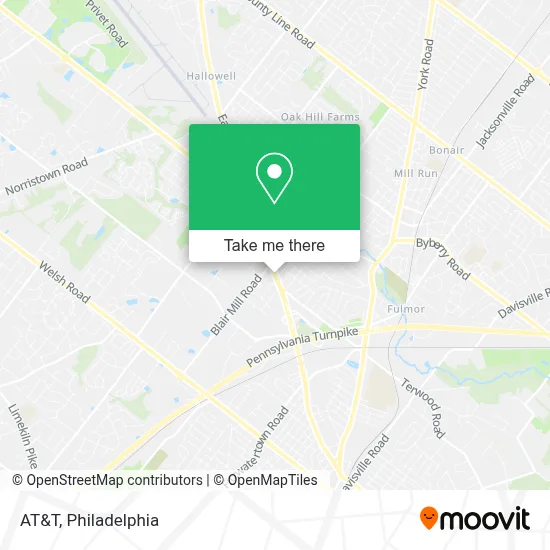 At&T map