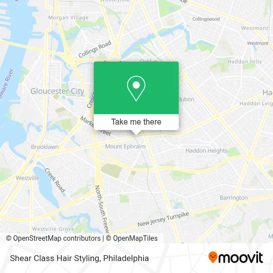 Shear Class Hair Styling map