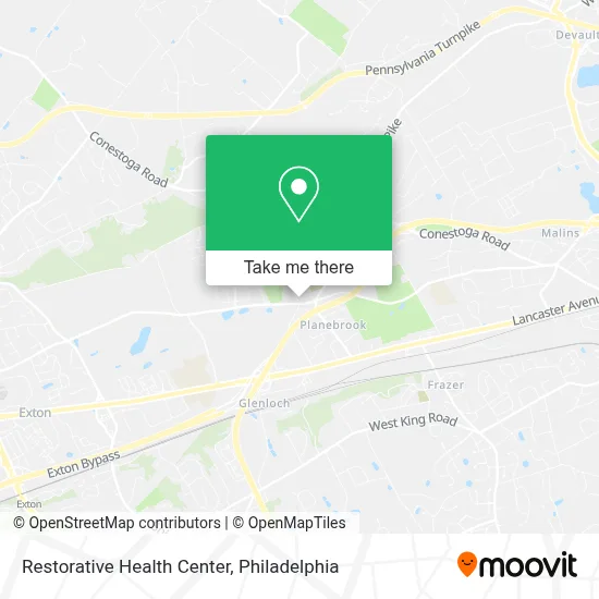 Restorative Health Center map