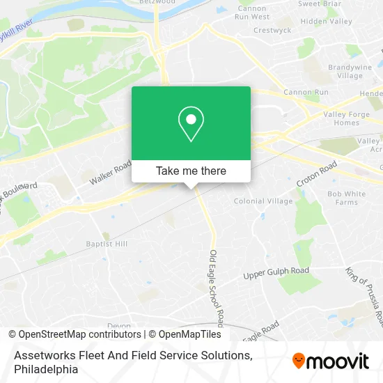 Assetworks Fleet And Field Service Solutions map