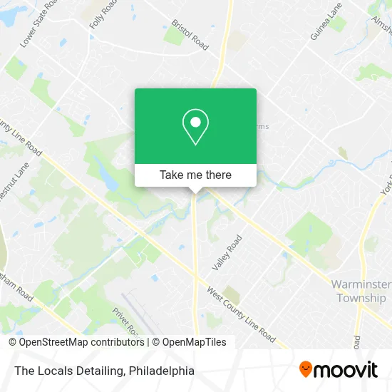 The Locals Detailing map
