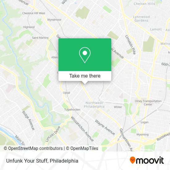 Unfunk Your Stuff map