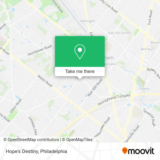 Hope's Destiny map
