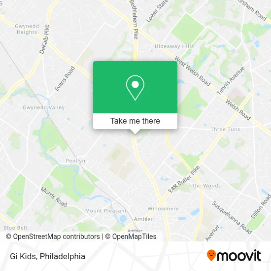 Gi Kids map