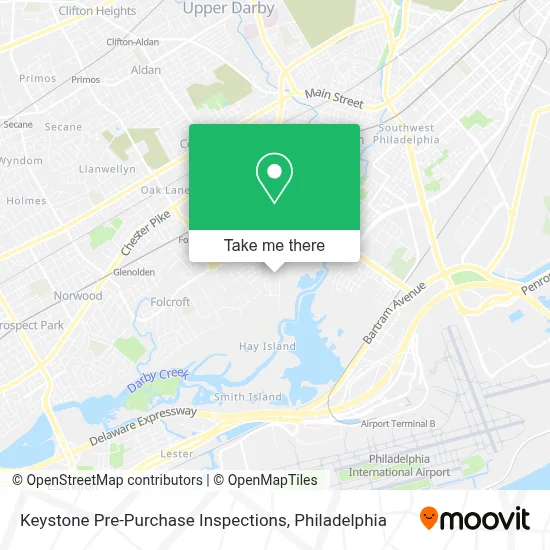 Keystone Pre-Purchase Inspections map
