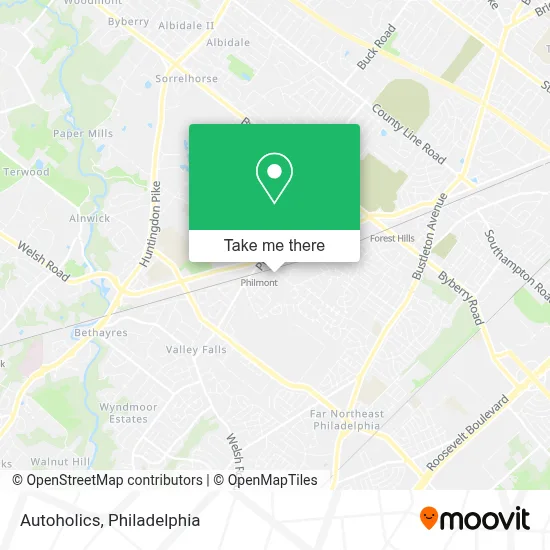 Autoholics map
