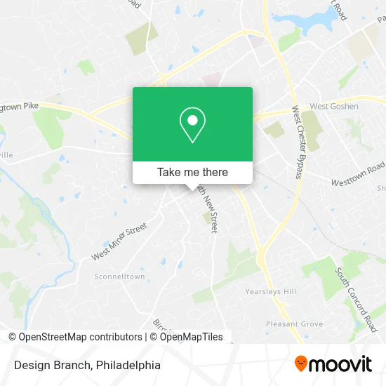Design Branch map