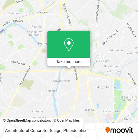 Architectural Concrete Design map