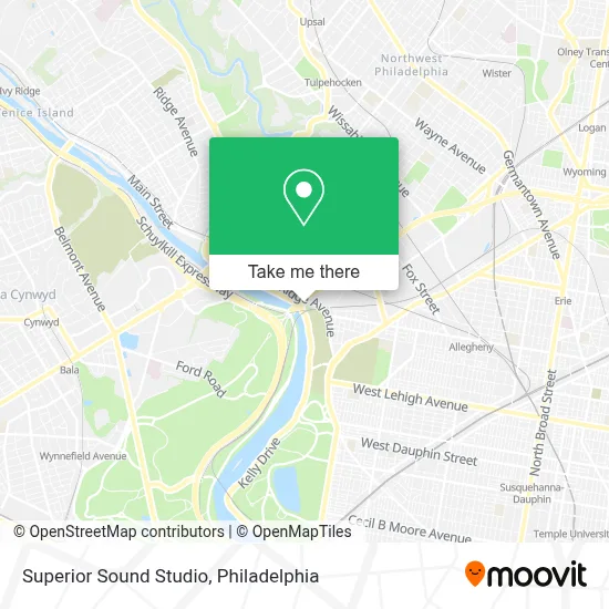 Superior Sound Studio map