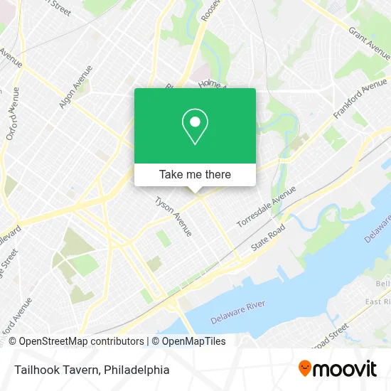 Tailhook Tavern map