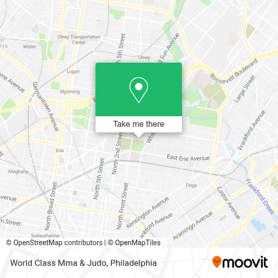 World Class Mma & Judo map