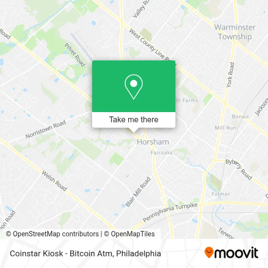 Coinstar Kiosk - Bitcoin Atm map