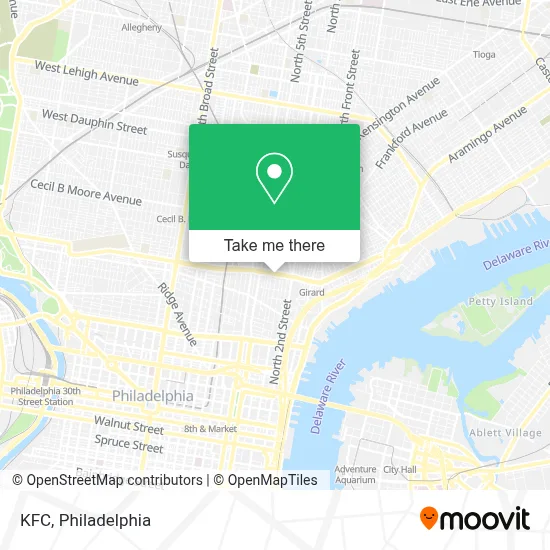 Kfc map