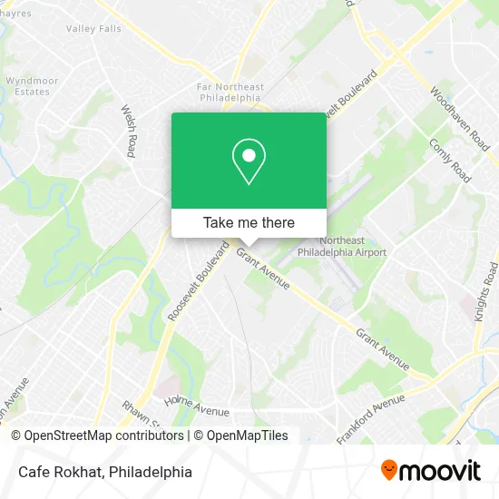 Cafe Rokhat map