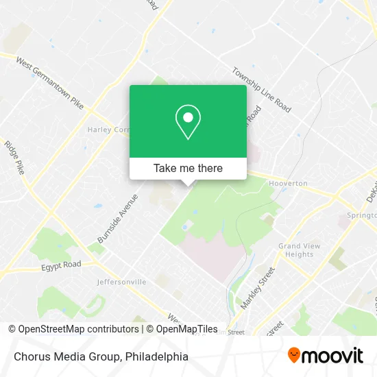 Chorus Media Group map