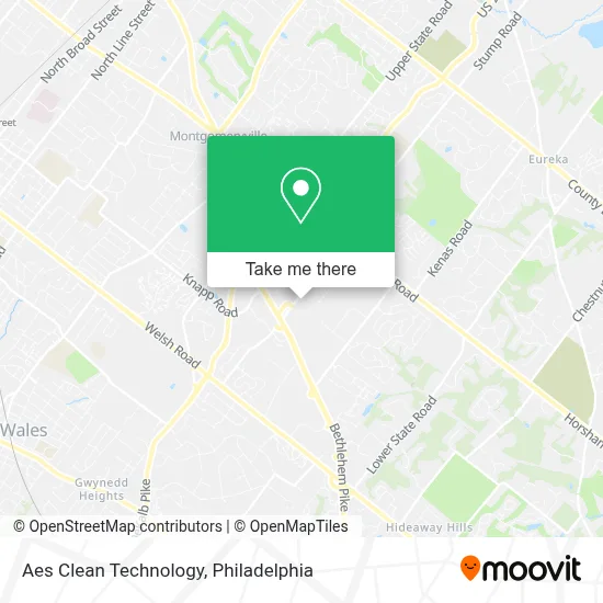 Aes Clean Technology map