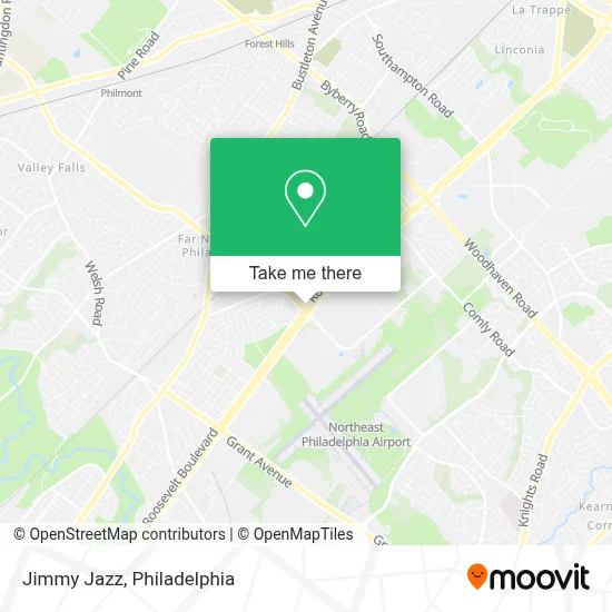 Jimmy Jazz map