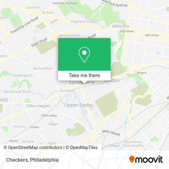 Checkers map