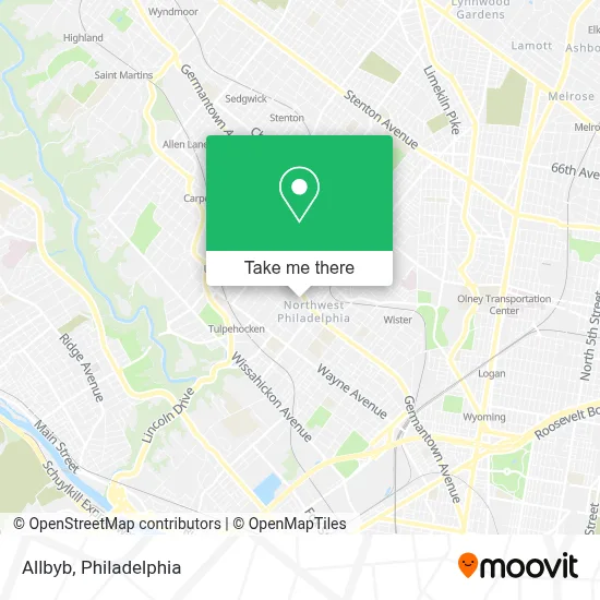 Allbyb map
