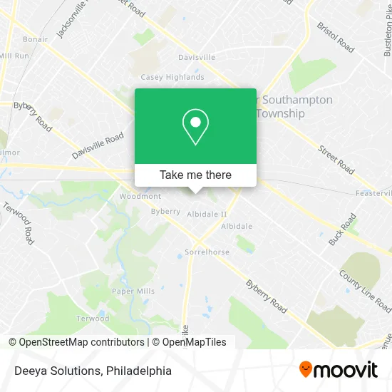 Deeya Solutions map