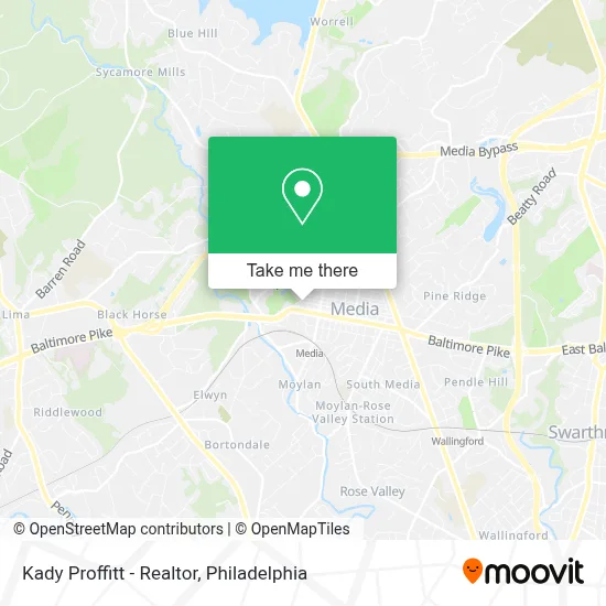 Kady Proffitt - Realtor map