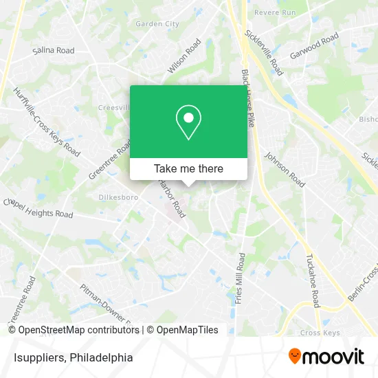 Isuppliers map