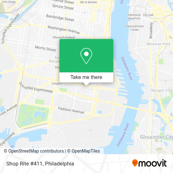 Shop Rite #411 map