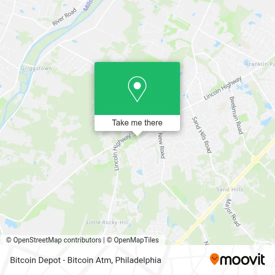 Bitcoin Depot - Bitcoin Atm map