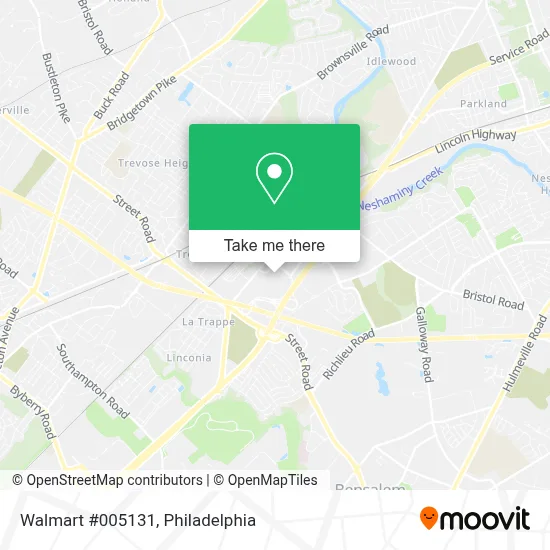Walmart #005131 map