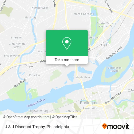 J & J Discount Trophy map