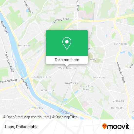 Usps map