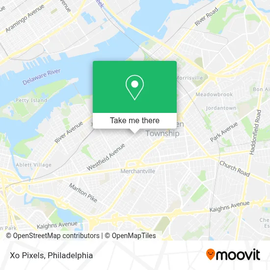 Xo Pixels map