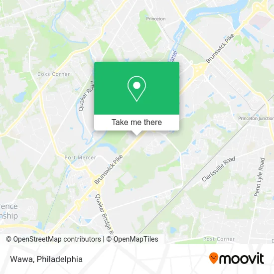 Wawa map