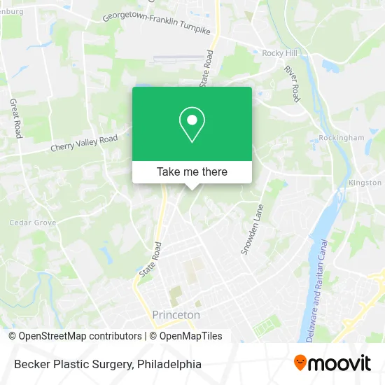 Becker Plastic Surgery map
