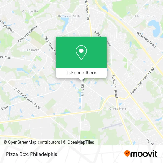 Pizza Box map