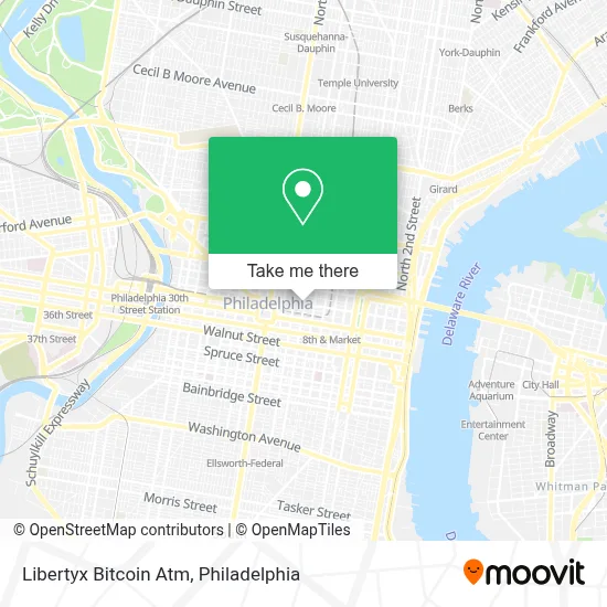 Libertyx Bitcoin Atm map