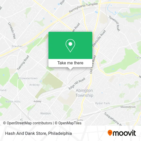Hash And Dank Store map